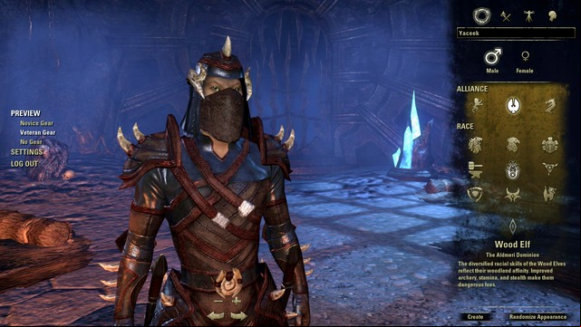 Character creation in ESO - ESO: The Hero - ESO in 10 Easy Steps - The Elder Scrolls Online Guide