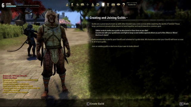 A guild - ESO: The group and guilds - ESO in 10 Easy Steps - The Elder Scrolls Online Guide