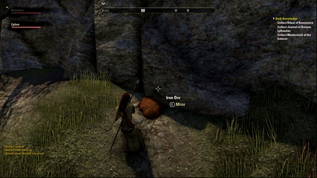 Iron ore that you need for smithery - ESO: World exploration - ESO in 10 Easy Steps - The Elder Scrolls Online Guide