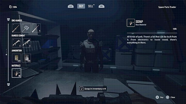 An alternative way to obtain scrap is to visit traders - Elex 2: Scrap - how to get it? - Exploration of the game world - Elex 2 Guide