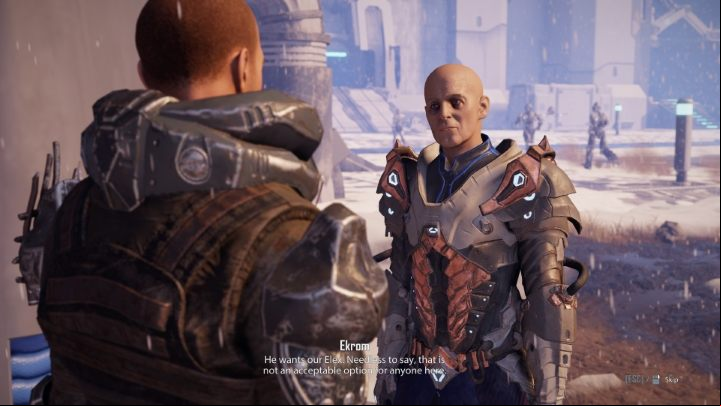 First, go to the Depository (HQ of the Albs) and talk to Ekrom - Elex 2: Elex Purity - walkthrough - Chapter 4 - Elex 2 Guide