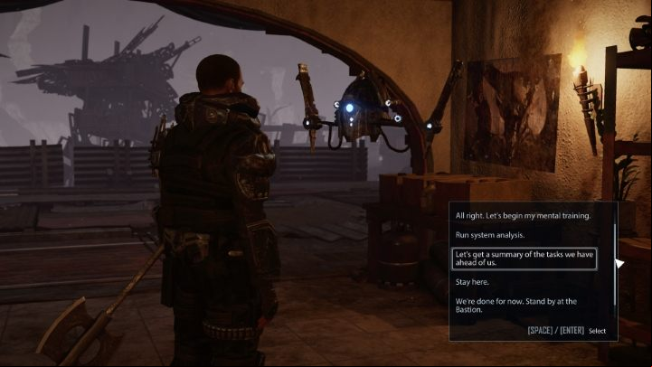 Finally, go back to Baxter and then talk to CRONY U4 to complete the Unrest and Unity mission in Elex 2 - Elex 2: Unrest and Unity - walkthrough - Chapter 4 - Elex 2 Guide