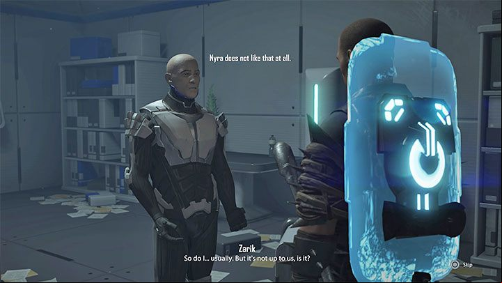 From the moment you Nyra, take her with you on your expeditions, because that's the only way your relationship can change and you can unlock her quests - Elex 2: Romances - Caja, Nasty and Nyra - Basics - Elex 2 Guide
