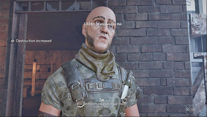CRONY is a unique companion, as your relationship with the drone won't be positive or negative - Elex 2: Companions - CRONY U4 (Drone) - Companions - Elex 2 Guide