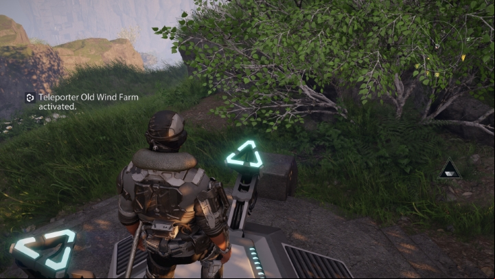After entering the platform, you will hear a characteristic sound and see a message that the point has been activated - Elex 2: Fast Travel - how to unlock? - Exploration of the game world - Elex 2 Guide