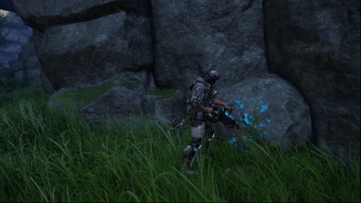 Now you must simply approach the ore and press the mining button - Elex 2: Ore- How to mine? - Exploration of the game world - Elex 2 Guide