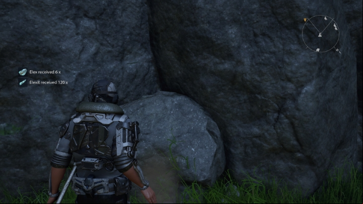 After a while, the resources will be added to your inventory - Elex 2: Ore- How to mine? - Exploration of the game world - Elex 2 Guide