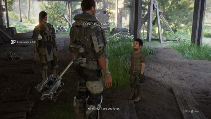 There is no specified place where the mission ends - Elex 2: Many Questions - walkthrough - Chapter 1 Attack - Elex 2 Guide