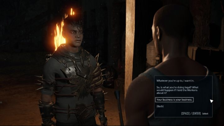 In the first part of the mission you have to follow Vlad - Elex 2: No More Rat Meat (Carakis) - walkthrough - Carakis - Elex 2 Guide