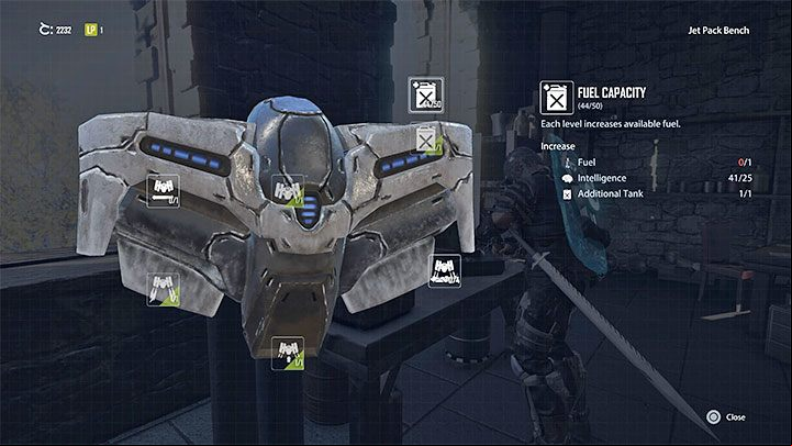 Unfortunately, you will need to completely or almost completely upgrade the fuel supply of your jetpack to reach the roof - Elex 2: Map Pieces - completing the treasure map - World Map - Elex 2 Guide