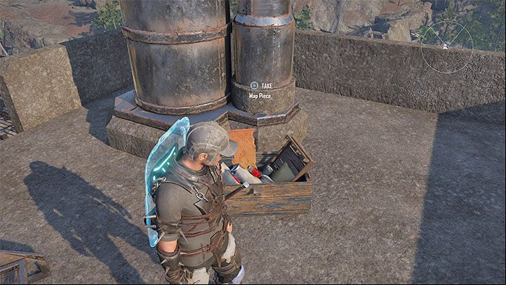 The collectible you're looking for is at the top of a tall, ruined building that you first ed by after the prologue - Elex 2: Map Pieces - completing the treasure map - World Map - Elex 2 Guide
