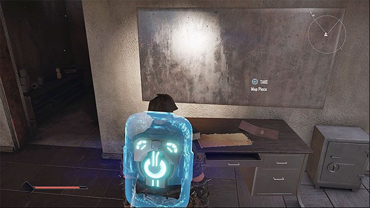 The secret you're looking for can be found inside a small building at an asphalt road - Elex 2: Map Pieces - completing the treasure map - World Map - Elex 2 Guide