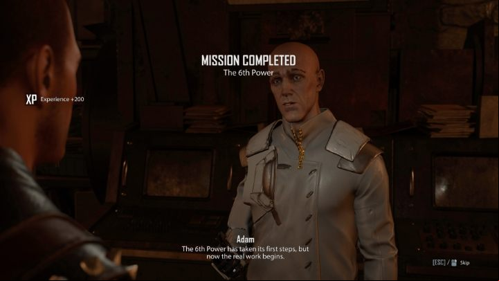 After completing all of the above quests, go back to Adam and tell him about your progress - Elex 2: The 6th Power - walkthrough - Chapter 1 Attack - Elex 2 Guide
