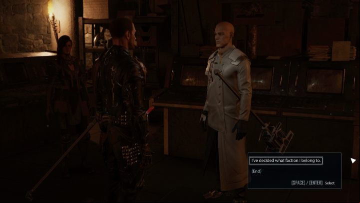 You can only continue this quest by advancing to the faction's highest rank - Elex 2: Partner of the 6th Power - walkthrough - Chapter 3 - Elex 2 Guide