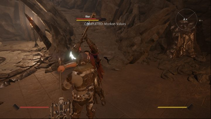 Khan is quite a demanding opponent - Elex 2: Morkon Values (Carakis) - walkthrough - Carakis - Elex 2 Guide