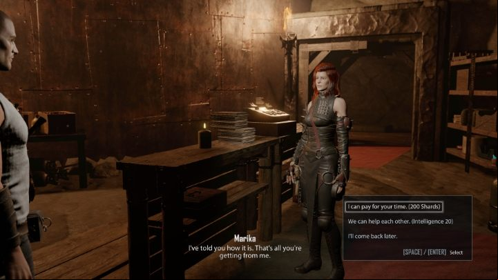 First, go to Marika, Ivan's wife - Elex 2: Tengis Judgment (Carakis) - walkthrough - Carakis - Elex 2 Guide