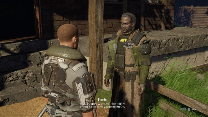 Fenris tells us that to start off, we have to gain the trust of at least one of the three important people in the Fort - Scrappy, Thorhild or Tilas - Elex 2: The Berserkers Trust (Tavar) - walkthrough - Tavar - Elex 2 Guide