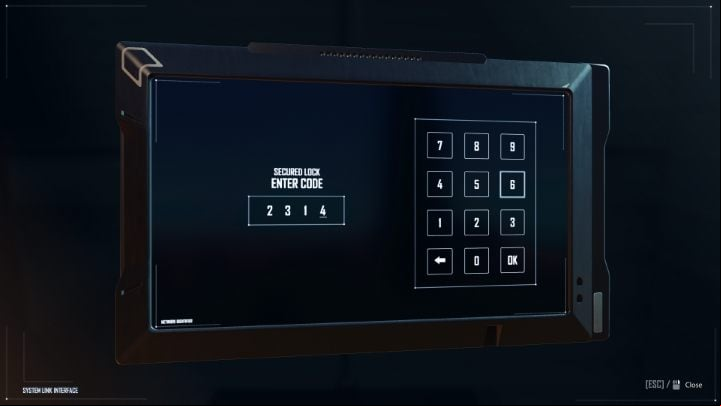 The correct code is 2314 - Elex 2: An Alb Agent (Ignadon) - walkthrough - Ignadon (Missions in the Depository) - Elex 2 Guide