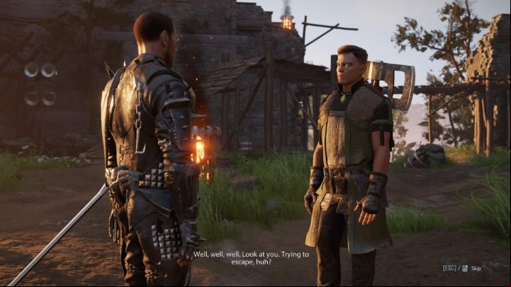 If you agree to kill Drabak, he will start to run away from the Bastion - his location will be marked on the map - Elex 2: Securing the Land - walkthrough - Caja - Elex 2 Guide