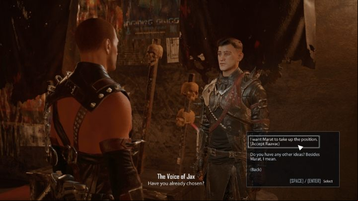 Inform Jax's Voice of the decision and take him to Bahadur - Elex 2: Bahadurs Right Hand - Morkon - Elex 2 Guide