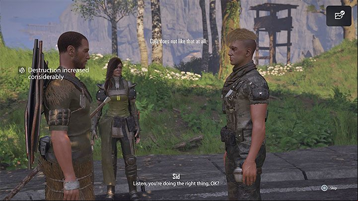In extreme cases Destruction may cause you to lose one of your companions - Elex 2: Destruction - reputation system - Basics - Elex 2 Guide