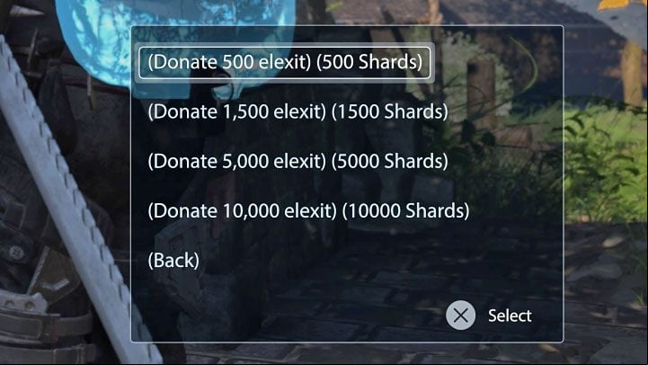When you meet Thialg in the Bastion, you can donate to the local community by selecting the appropriate dialogue option - Elex 2: Destruction - reputation system - Basics - Elex 2 Guide