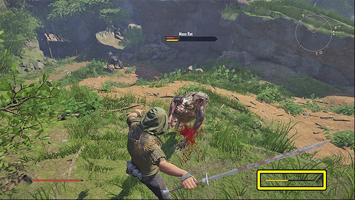In addition to looking at your health bar you must also pay attention to your yellow stamina bar - Elex 2: The beginning of the game - how to survive the beginning? - Campaign and quests - Elex 2 Guide
