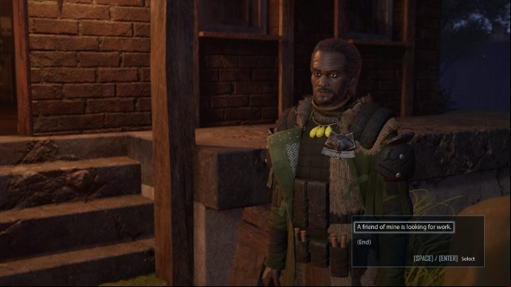 After entering the Fort, talk to Vakis again - Elex 2: The Duties of a Scout - walkthrough - Albs - Elex 2 Guide