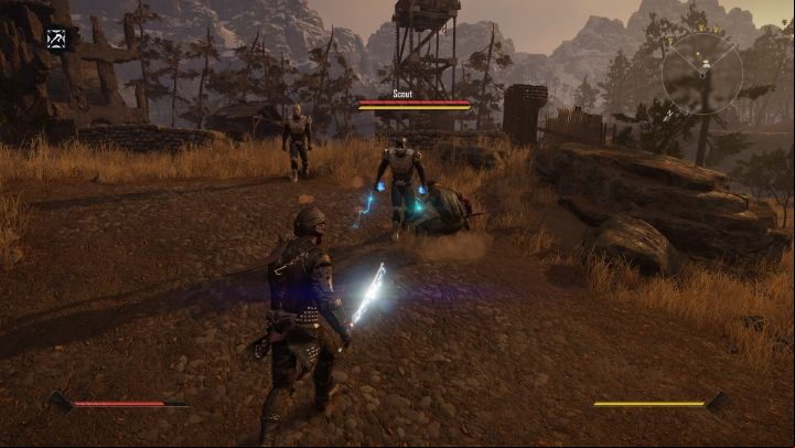 This mission requires you to attack an Albs' outpost - Elex 2: Field Duty (Foxs quest) - walkthrough - Quests of companions - Elex 2 Guide