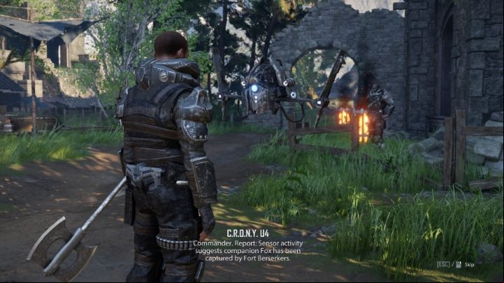 After the next two days, go to the Bastion, specifically to the CRONY U4 drone (unless you are traveling with it - then you do not need to visit the Bastion) - Elex 2: Field Duty (Foxs quest) - walkthrough - Quests of companions - Elex 2 Guide