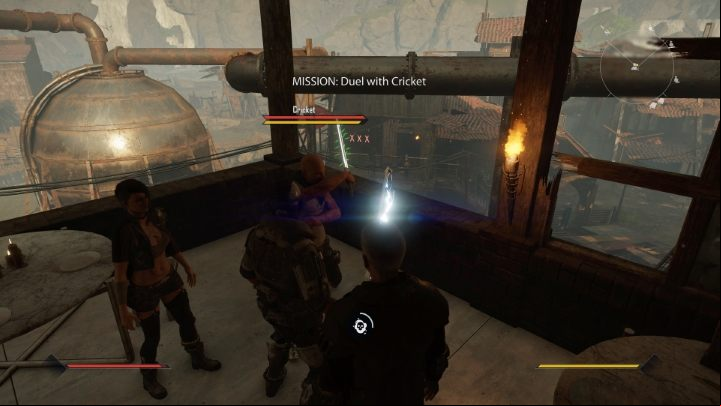 Defeat Cricket (he is a weak opponent) to get back the currency, and complete The Nursery quest in Elex 2 - Elex 2: The Nursery (Ateris) - walkthrough - Ateris (Missions in the Crater) - Elex 2 Guide