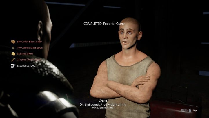 After getting the food from the list, go back to Crane to complete Food for Crane in Elex 2 - Elex 2: Food for Crane (Ateris) - walkthrough - Ateris (Missions in the Crater) - Elex 2 Guide