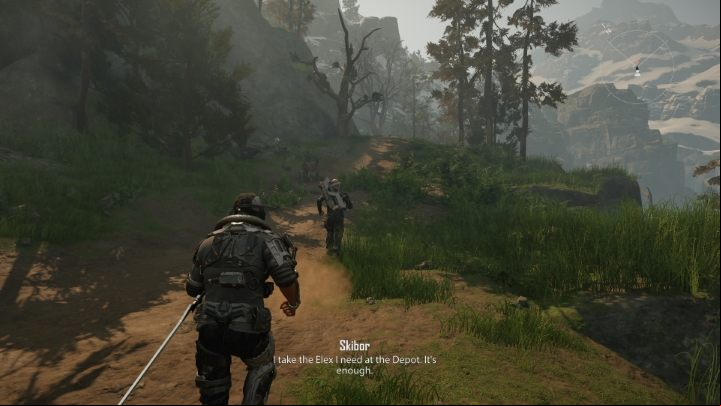 The road to the Depot will be marked by Skibor - Elex 2: Escort Skibor to the Depot (Ateris) - walkthrough - Ateris (Missions in the Crater) - Elex 2 Guide