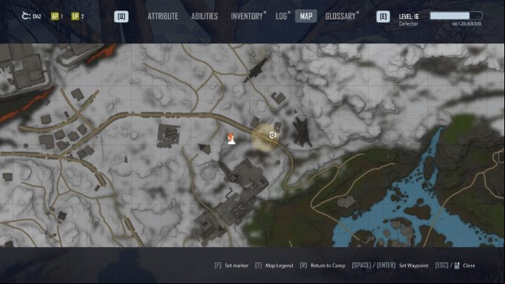 After a while, Skibor will ask you to check if you are not being followed - Elex 2: Escort Skibor to the Depot (Ateris) - walkthrough - Ateris (Missions in the Crater) - Elex 2 Guide