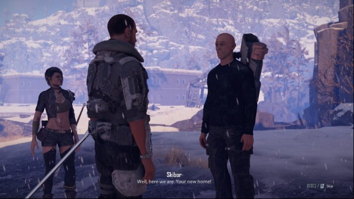 After a few minutes, you will reach the main entrance of the Albs's headquarters - the Escort Skibor to the Depot quest in Elex 2 will end - Elex 2: Escort Skibor to the Depot (Ateris) - walkthrough - Ateris (Missions in the Crater) - Elex 2 Guide