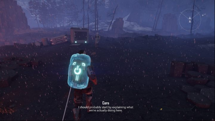 After getting the , return to Cora - Elex 2: Coras Expedition Bana (Ignadon) - walkthrough - Ignadon (Missions in the Depository) - Elex 2 Guide