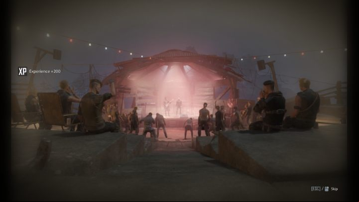 After you reach it, a cutscene showing the concert will start - Elex 2: Billy Idol Concert - walkthrough - Other side tasks - Elex 2 Guide