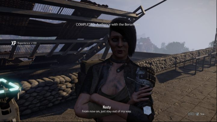 The last person is the Rat , the Berserkers' Leader you'll find in the Fort - Elex 2: Diplomatic Imbroglios - walkthorugh - Nasty - Elex 2 Guide
