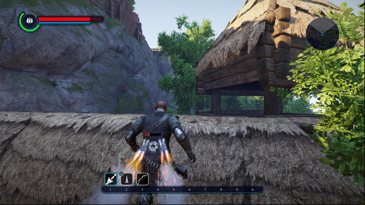 When using the second method, you should pay attention to the power reserve in your jetpack. - Elex: How to get to The Pit in Goliet? - FAQ - Elex Game Guide