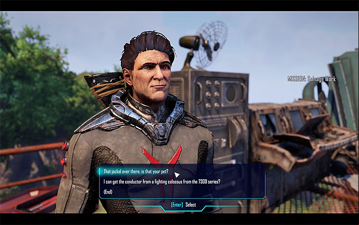 Harley is the second person that can give you a quest - Elex: Origin - The Power of the Center - Walkthrough - Chapter 1: The Hunt Begins - Elex Game Guide