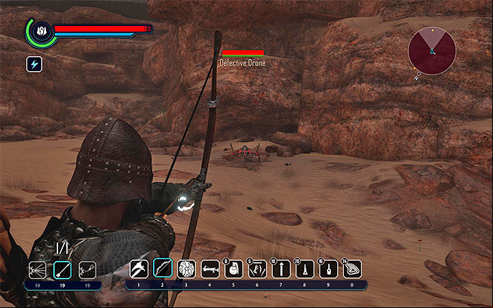 Destroy the drone and collect the AI module - Elex: Minor quests in The Fort - Walkthrough - Tavar - Elex Game Guide