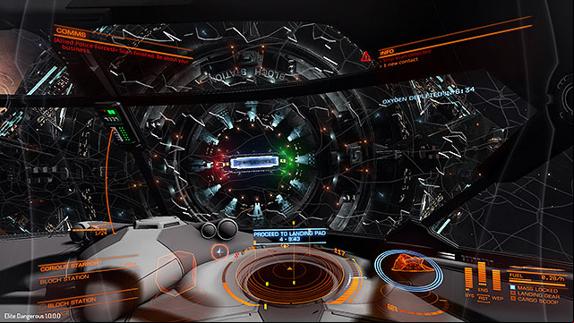 Dependable of the class of the mounted module, the system may give us 7, 15 or 25 minutes of oxygen in the space suit - Weapons classification - Fight and Weaponry - Elite: Dangerous - Game Guide and Walkthrough