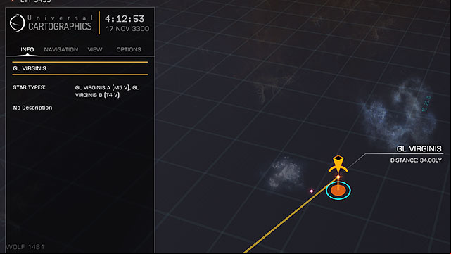 To use the scanner, look at the galaxy map and find the closer area without any description - Professions - Earning your first money - Elite: Dangerous - Game Guide and Walkthrough