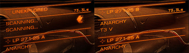 After finding the new astronomic object, marked as unexplored, approach them and select them - Professions - Earning your first money - Elite: Dangerous - Game Guide and Walkthrough