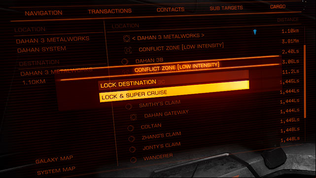 After you accept the mission, in the navigation search for the conflict zones and head to the battlefield - Professions - Earning your first money - Elite: Dangerous - Game Guide and Walkthrough