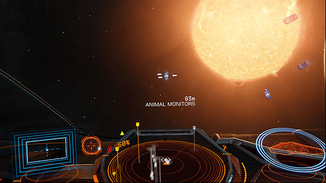 If you will manage to force the target to drop its cargo, start the reaping - Professions - Earning your first money - Elite: Dangerous - Game Guide and Walkthrough