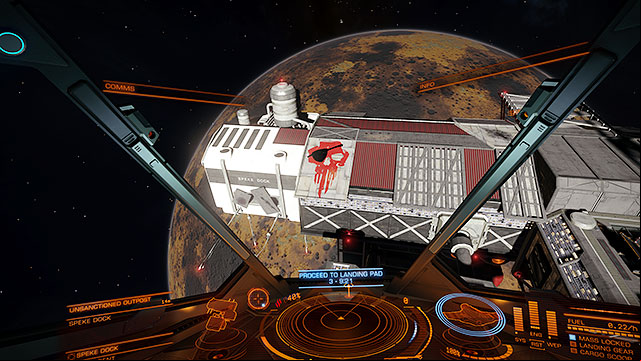 For those who dont like the risk, there are some small outposts which dont have any security nor patrols around them - Professions - Earning your first money - Elite: Dangerous - Game Guide and Walkthrough