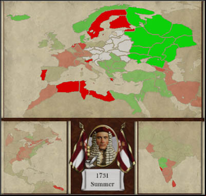 Relation between two countries can be result of many different things: similarity of political system, religion, trade contracts, territorial expansion, deals with other countries and, at last, war - Game Mechanics - Diplomacy - International relations - Diplomacy - Empire: Total War - Game Guide and Walkthrough