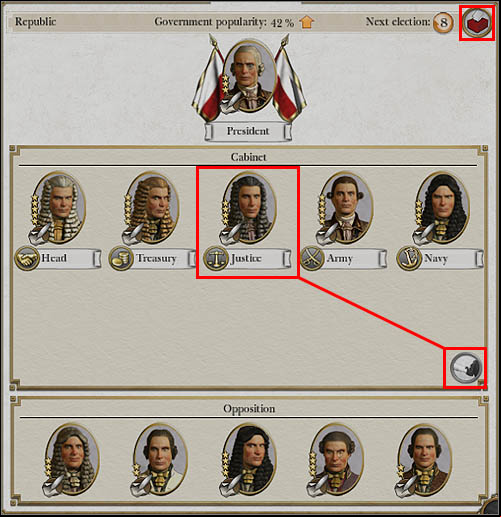 Justice minister or the whole government - the choice is yours. - Game Mechanics - Region Management - Riots and revolutions - Region management - Empire: Total War - Game Guide and Walkthrough