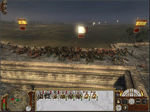 Weak in close combat Cherokee Bowmen fights with Firelock Armed Citizenry - Game Mechanics - Sieges from the defender perspective - Sieges - Empire: Total War - Game Guide and Walkthrough